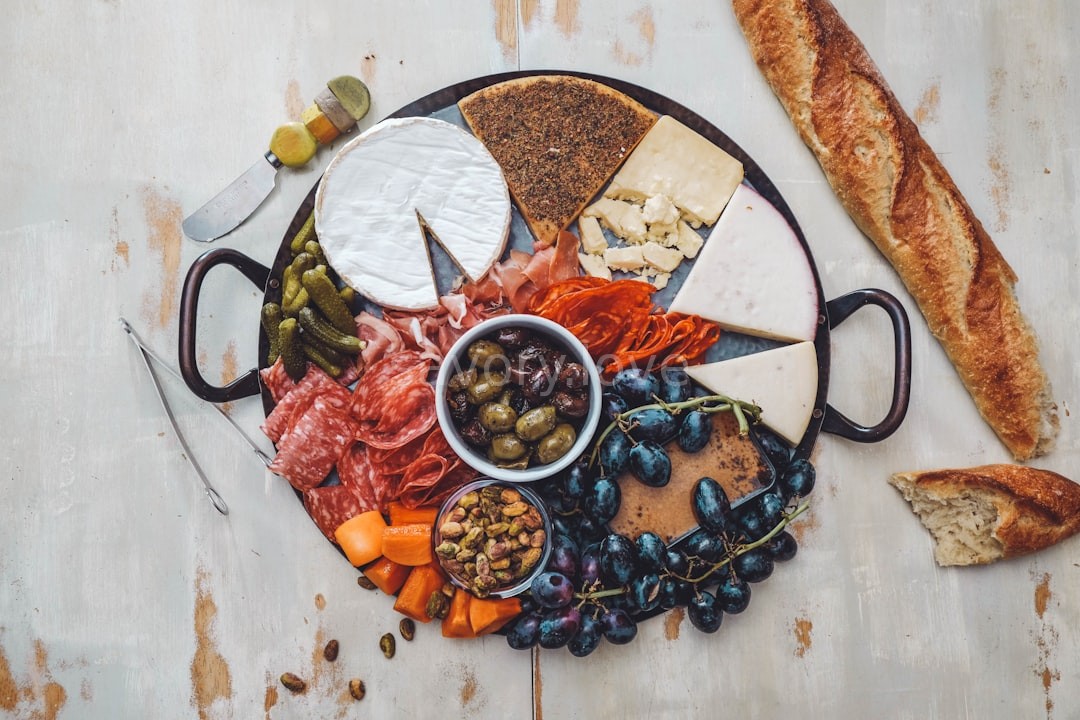 Charcuterie spread
