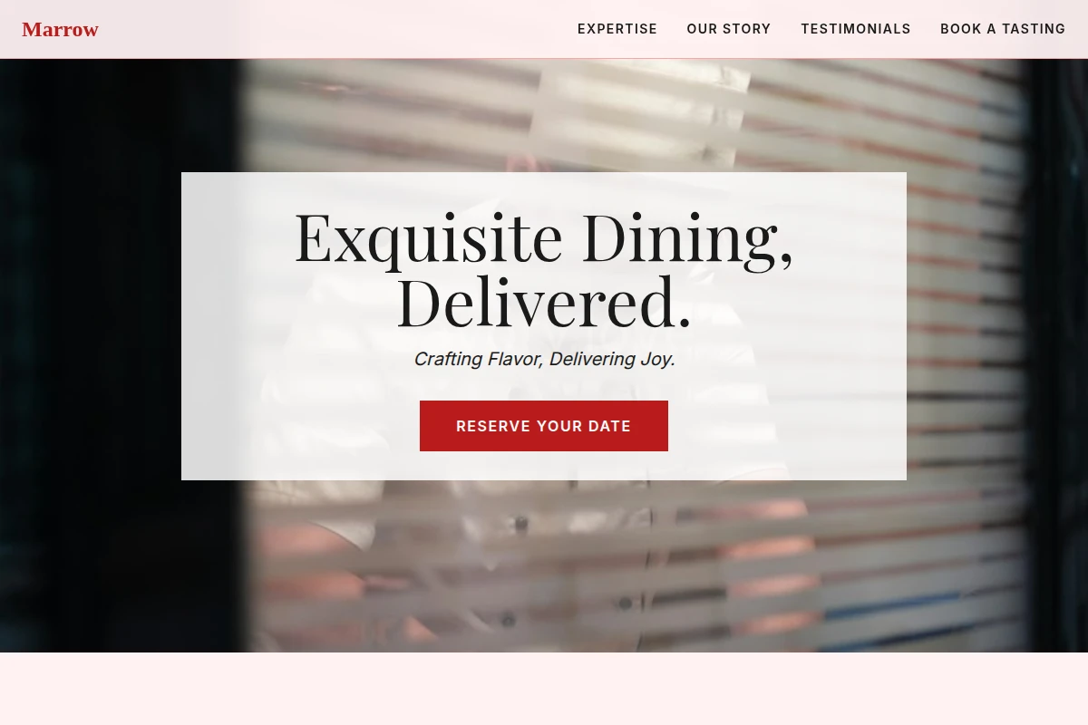 Marrow Private Chef