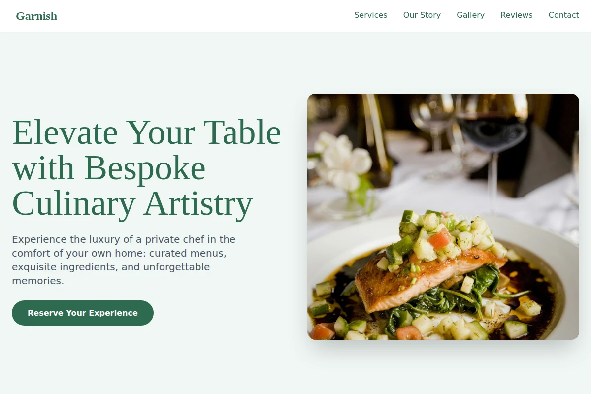 Garnish Private Chef